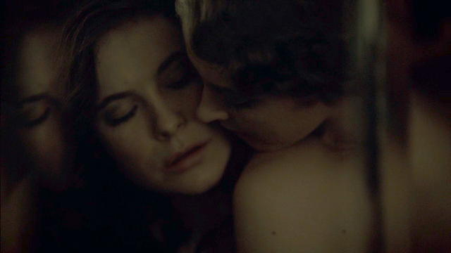 Alana and Margot Lesbian Kiss Hannibal
