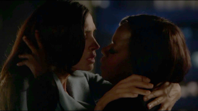 Annalise & Eve Lesbian Kiss How to Get Away with Murder