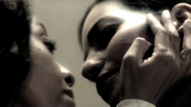 Marianne Jean-Baptiste and Sarita Choudhury Lesbian Kiss Blindspot