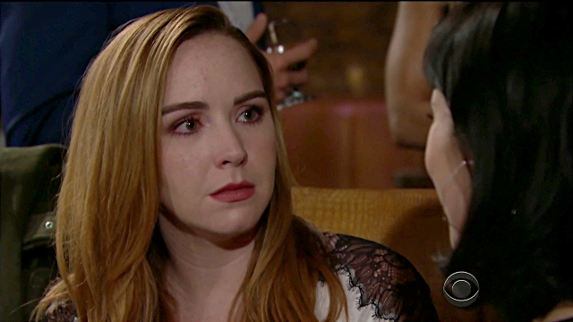 Tessa and Mariah Scene The Young and the Restless (Oct. 20, 2017)