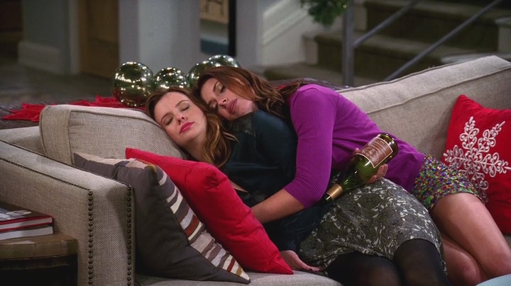Jenny & Brooke Scenes Two and a Half Men Part 2