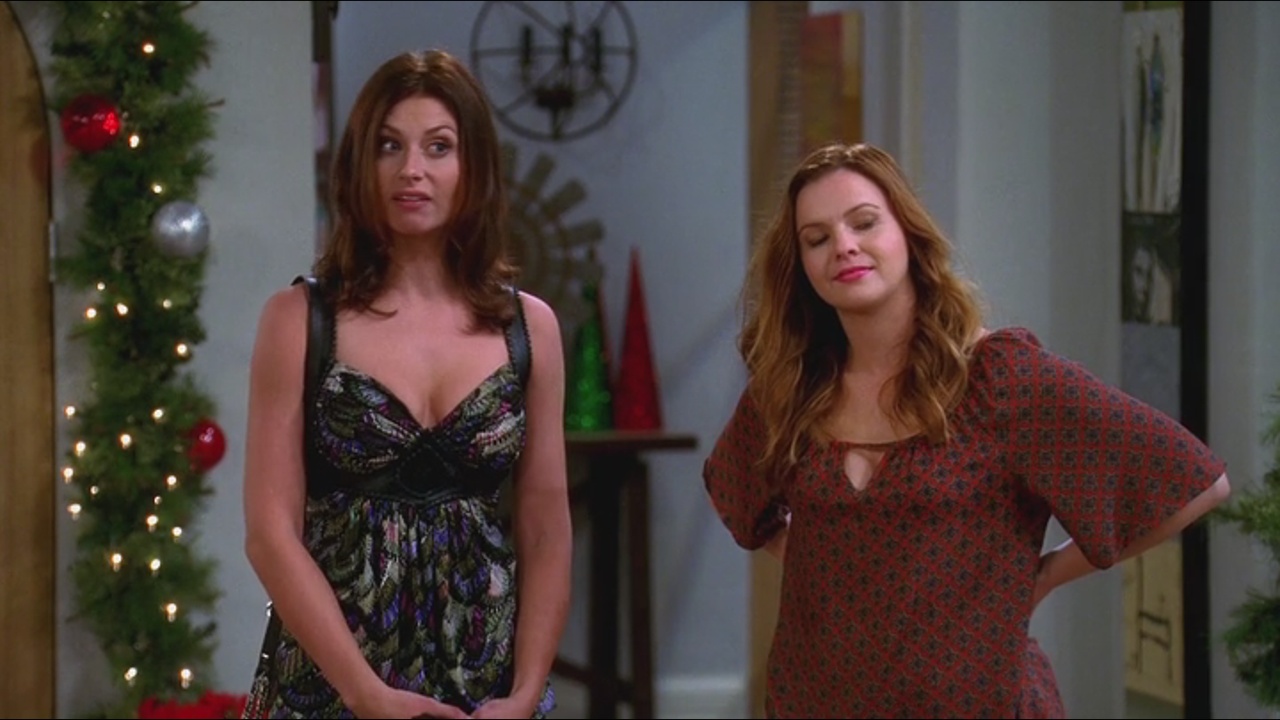 Jenny & Brooke Scenes Two and a Half Men Part 1