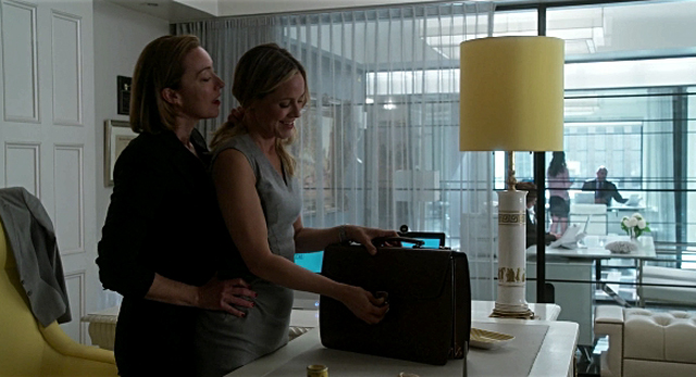 Maria Bello and Molly Parker from Goliath Season 1